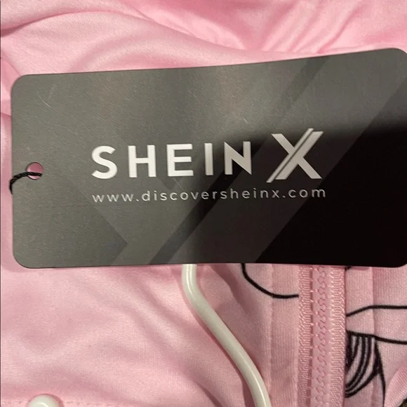SHEIN Pink Graphic Women's Jacket - Picture 4 of 4